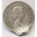 AUSTRALIA 1955 . THREEPENCE . ERROR . POSSIBLY DOUBLE STAMPED and CAUGHT IN PRESS